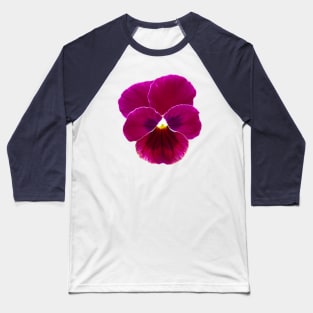 Viola Flower Baseball T-Shirt